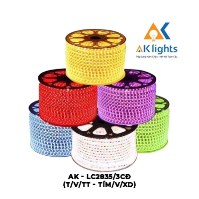 Led cuộn 3 chế độ (T/V/TT - Tím/V/XD)